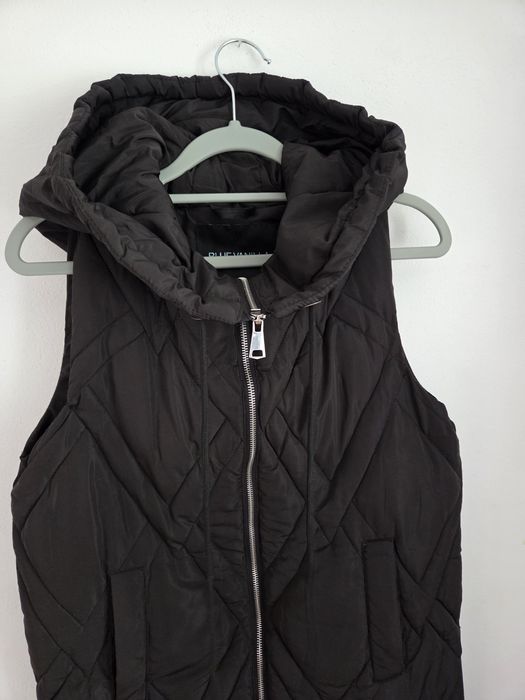 Blue Vanilla czarna kamizelka pikowana rozmiar S