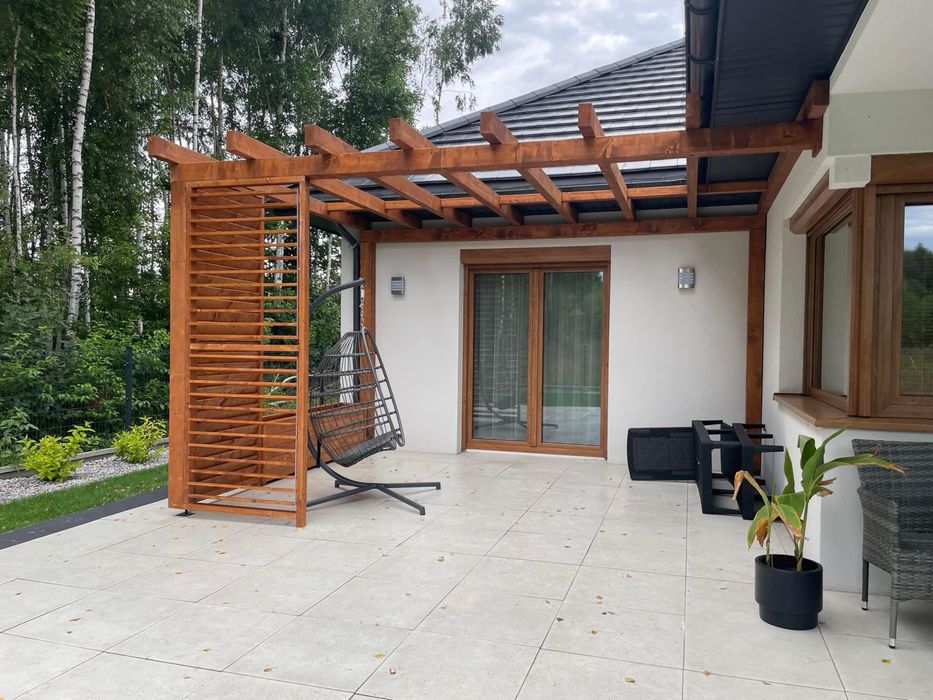 Tarasy Konstrukcje drewniane/aluminiowe altany tarasy pergole carporty