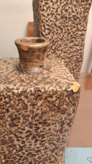 2 peças de louça de decoraçao usadas