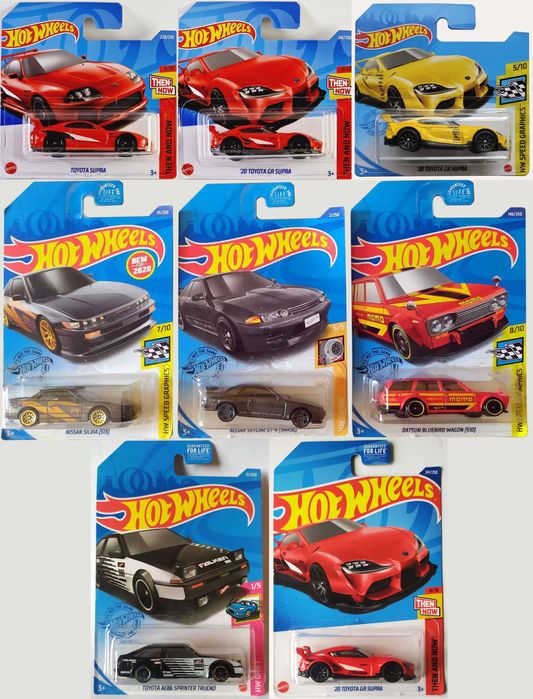 Hot Wheels JDM Toyota Nissan: 250 грн. - Машинки Киев на Olx