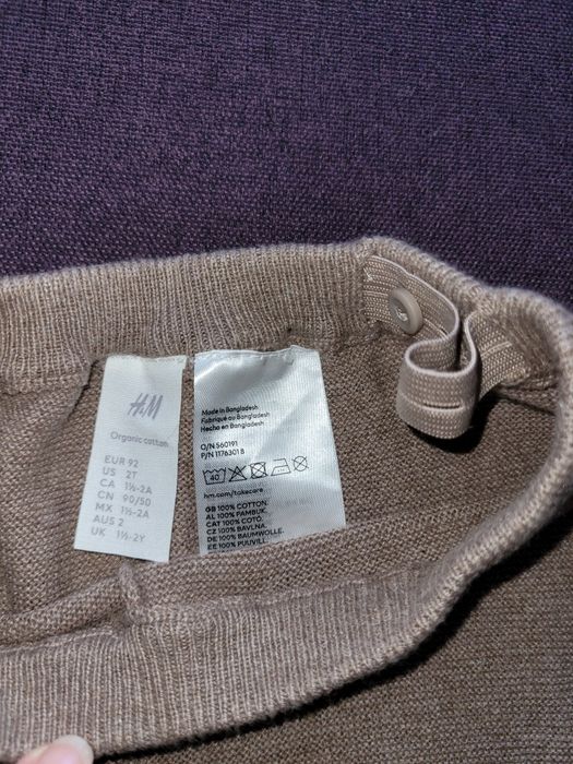 Теплые вязаные платье,кофта,штаны р.92-98см
