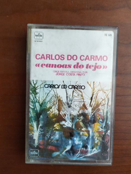 Antiga cassete Carlos do Carmo - Canoas do Tejo