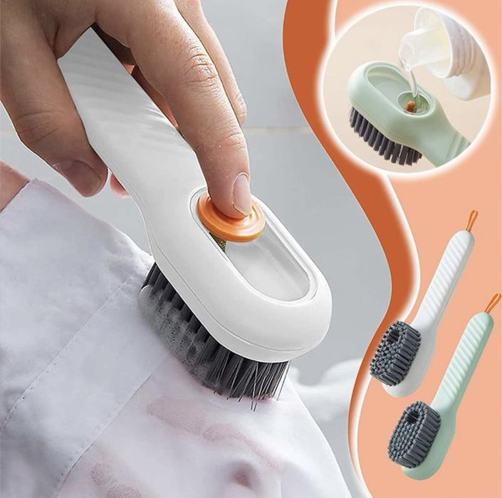 Щетка для обуви посуды с дозатором