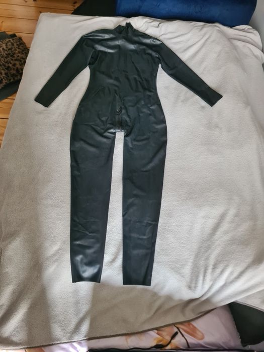 Lateksowy kombinezon latexowy latex catsuit