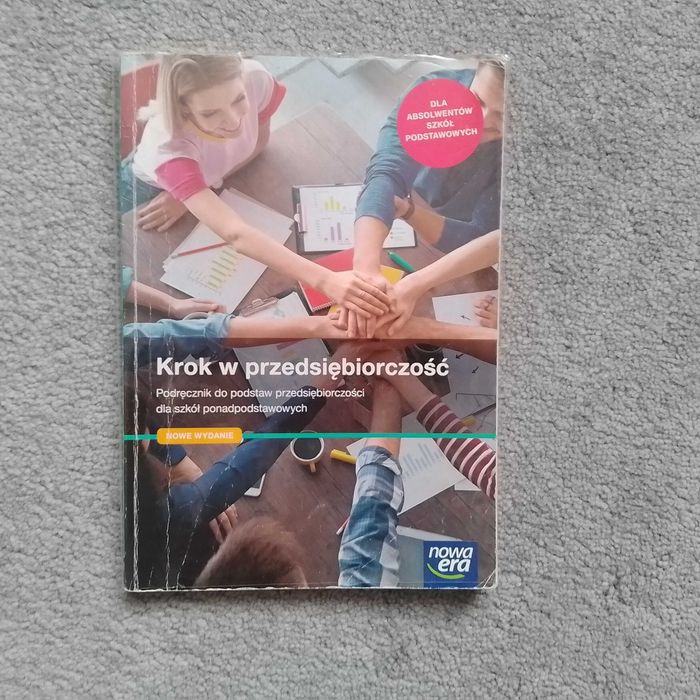 Krok w przedsiębiorczość Nowa Era dla szkół śr.