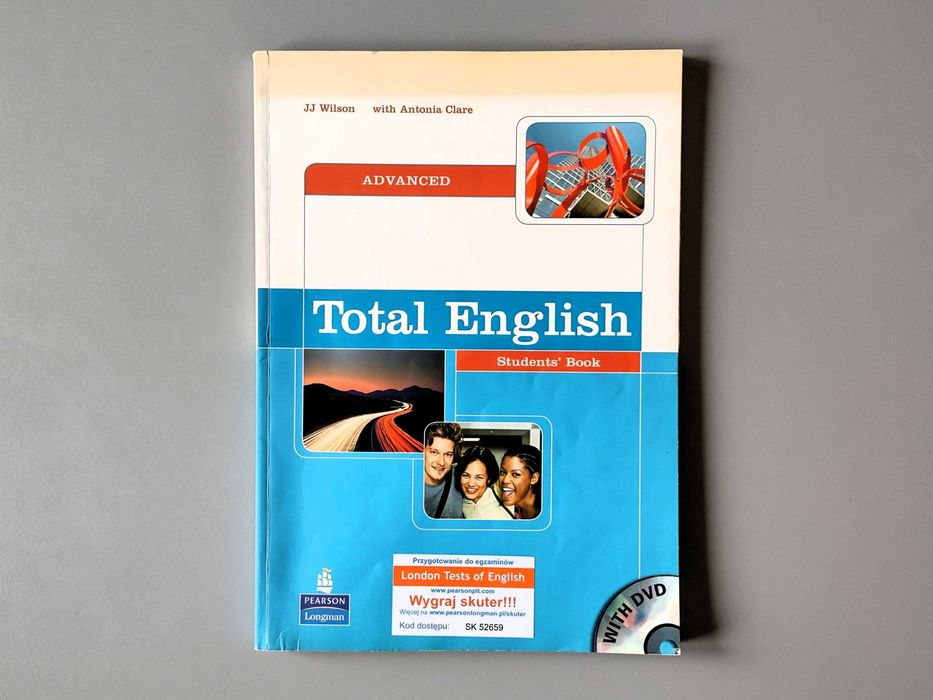 J. J. Wilson, A. Clare "Total English Advanced" podręcznik