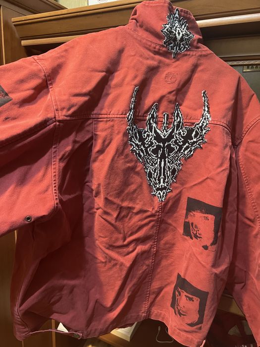 Джинсова куртка Timberland XL кастом