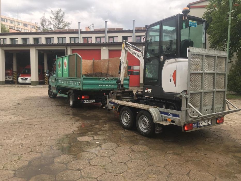 Koparko-Ładowarka ,Roboty ziemne, WYKOPY