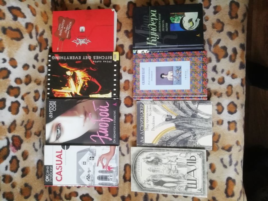 Книги Беллетристика Кундера Робски и др