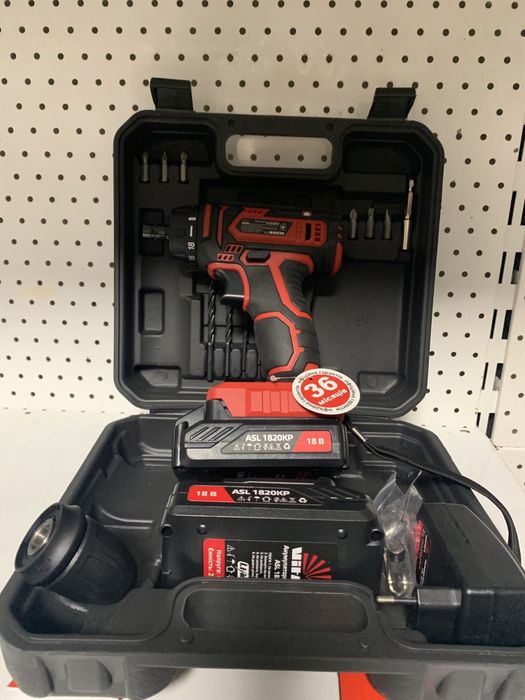 Дрель-шуруповерт аккумуляторная Vitals AU 18/2KP QC