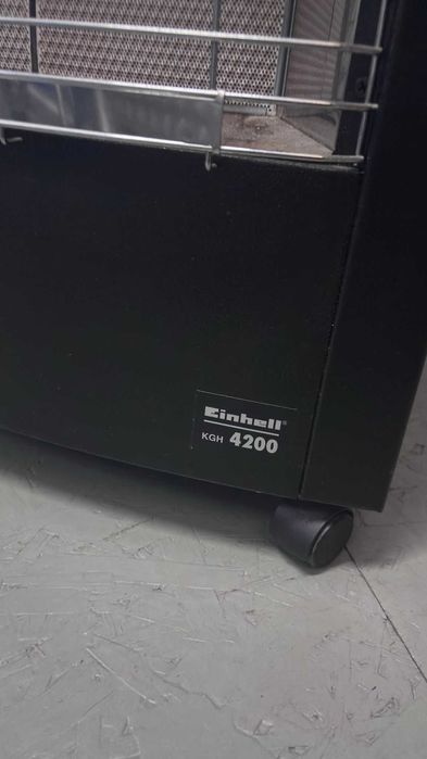 Aquecedor a gás da marca Einhell com 3 níveis de aquecimento