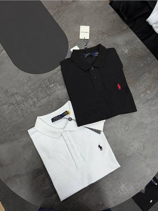 Чоловіча мужская футболка  поло  Lacoste Polo Ralph Lauren