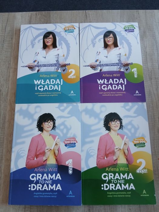 Pakiet książek Grama to nie drama oraz Gadaj i władaj