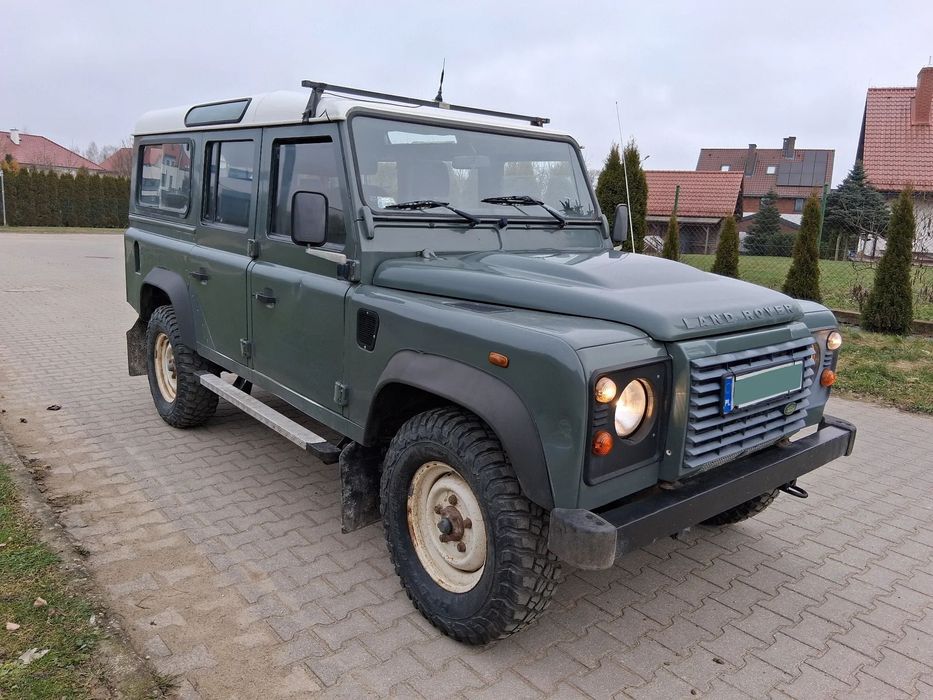 Land Rover Defender PL.Salon, 2009 Rok, 4x4, 7-Osób 2.4 TD4 110 Klimatyzacja, Fak.Vat 23%