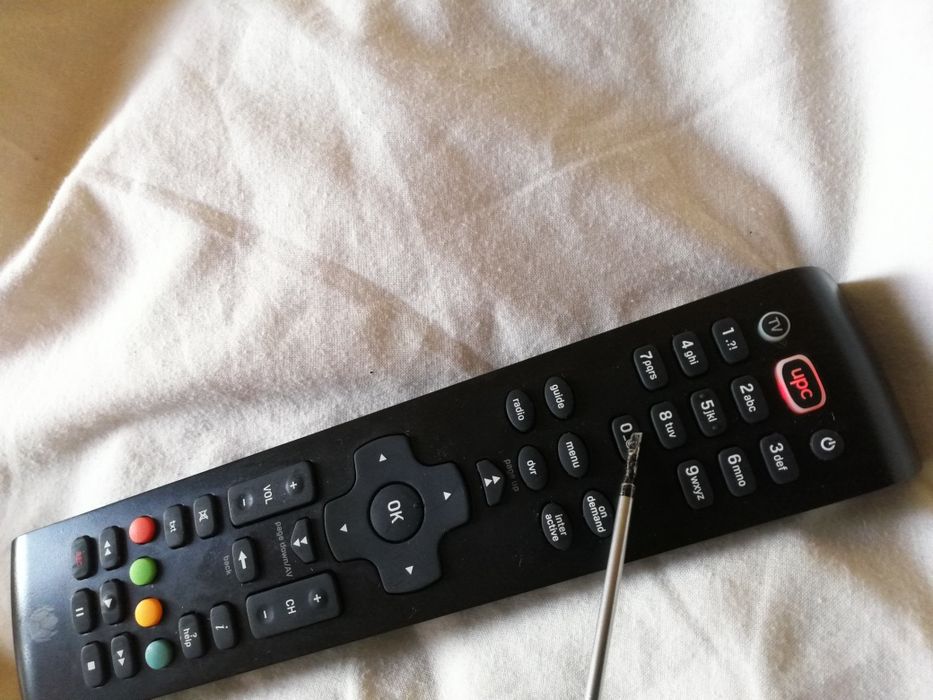 pilot do dekodera UPC MediaBox philips oryginalny dekoder kablowy urc