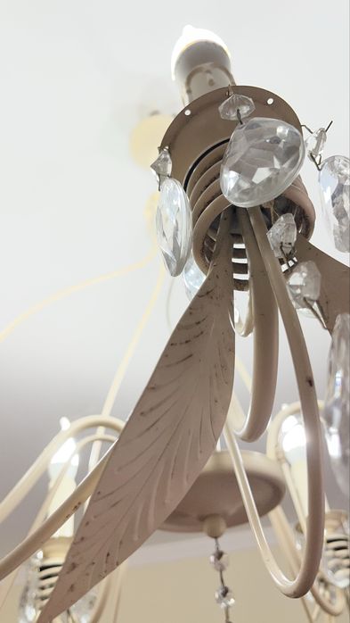 Conjunto 1 candeeiro teto + 2 candeeiros de mesa