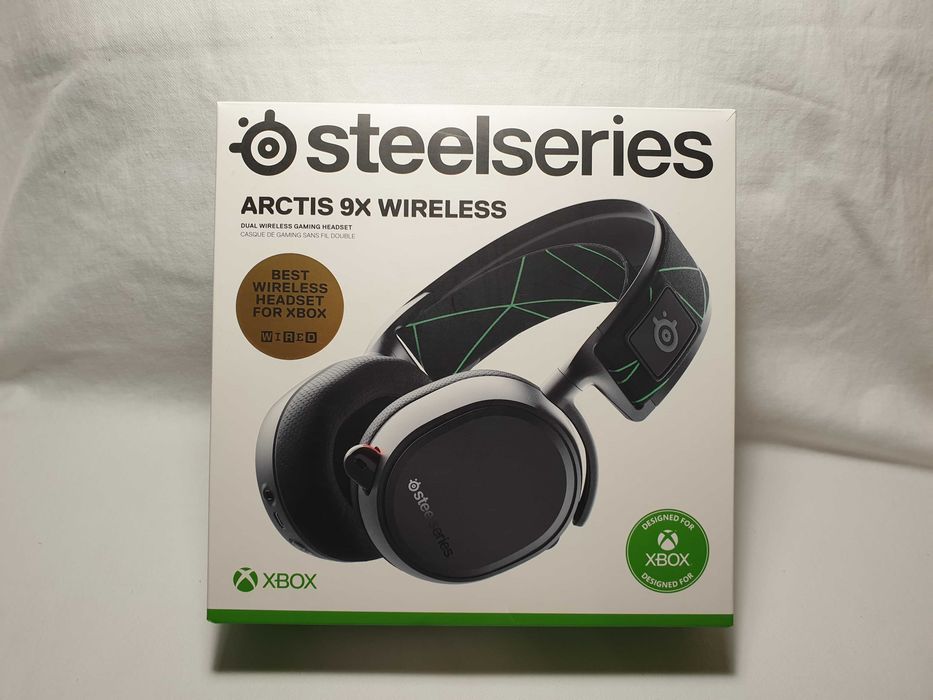 Słuchawki bezprzewodowe Steelseries Arctis 9X BLUETOOTH - NOWE.