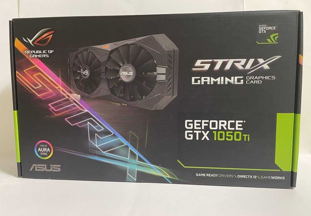 Видеокарта ASUS ROG Strix GeForce GTX 1050 Ti 4GB