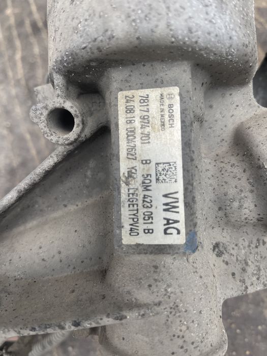 Рейка рулевая VW Jetta MK7 19-24 ЭУР тип 1 5QM423051B