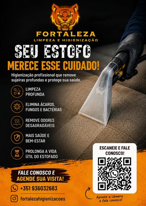 Higienização de estofos