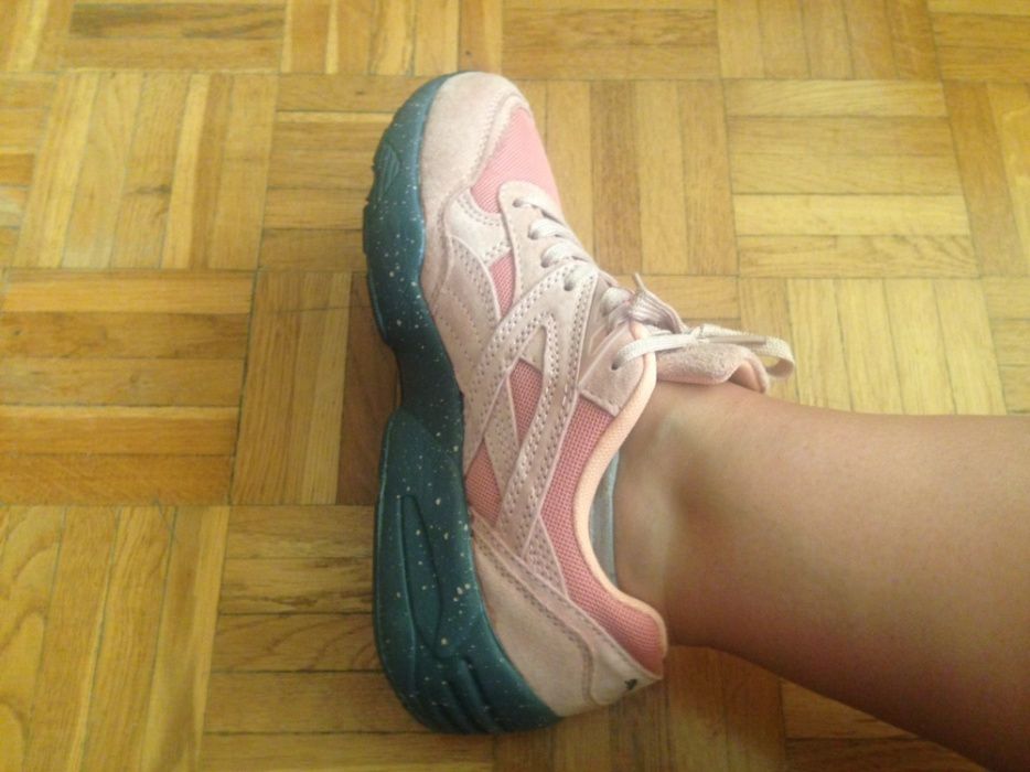 Puma model x RF Disc Coa 1 różowe nowe