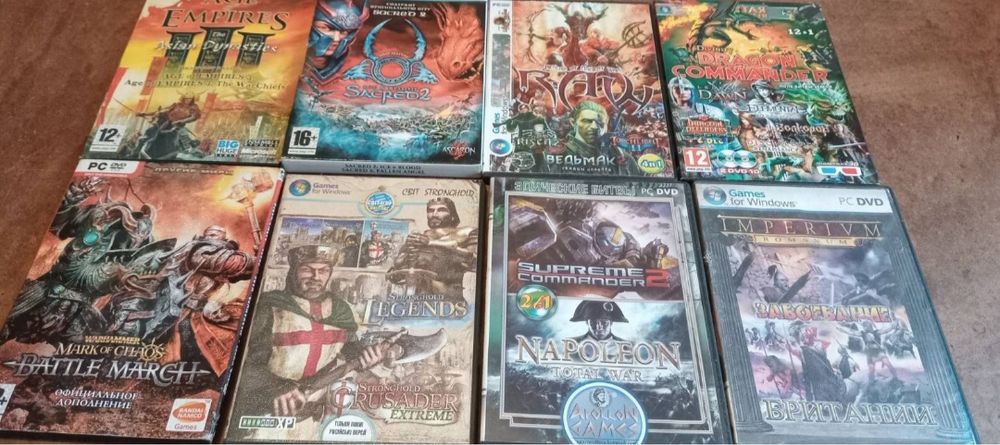 Продам диски игровые от 20 до 55 грн