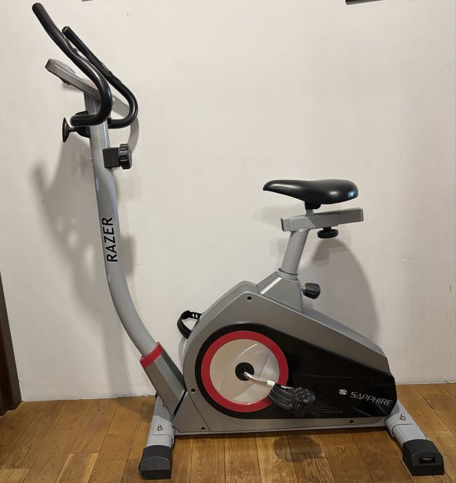 Rower magnetyczny trenningowy Razer czerwony - Sapphire