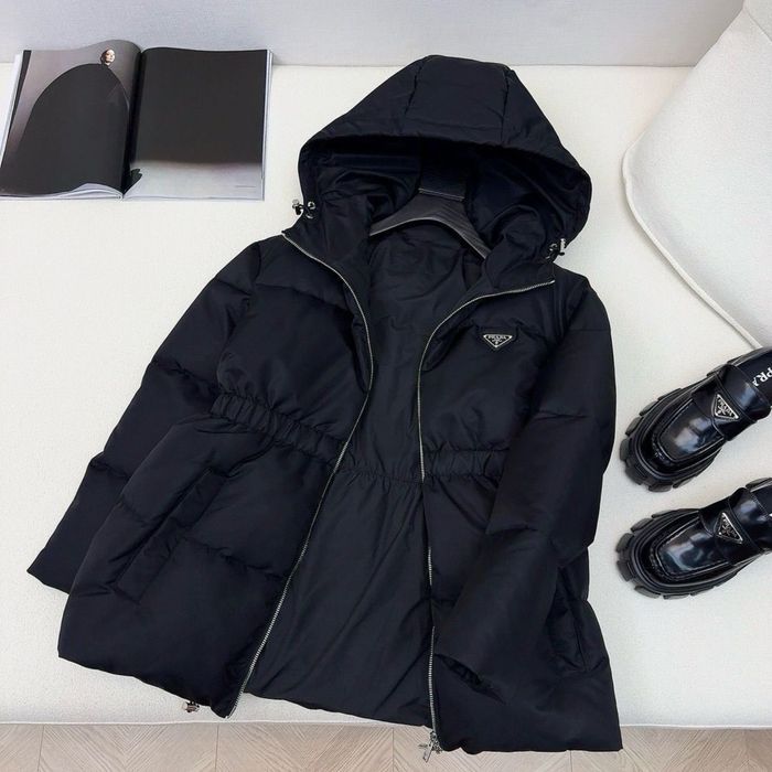 Куртка пуховик prada прада