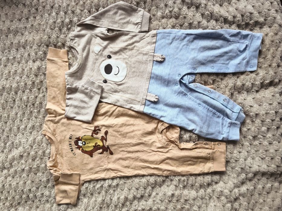 Śpiochy, pajacyki jednoczęściowe 80