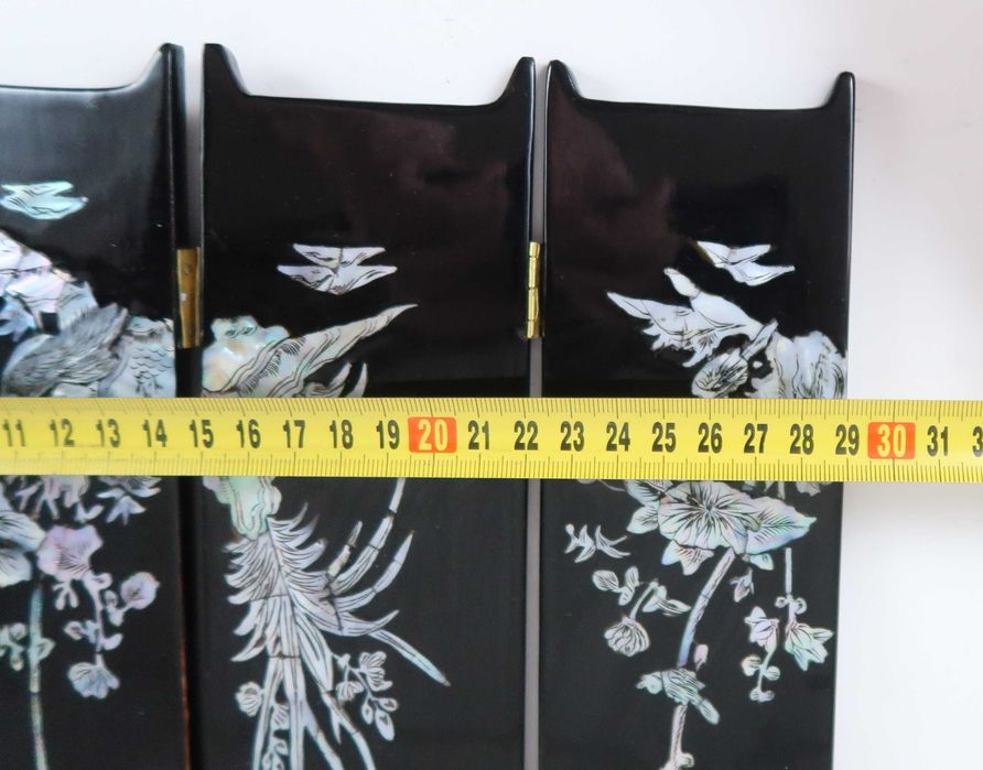 Biombo de mesa oriental lacado (Ref. 2)