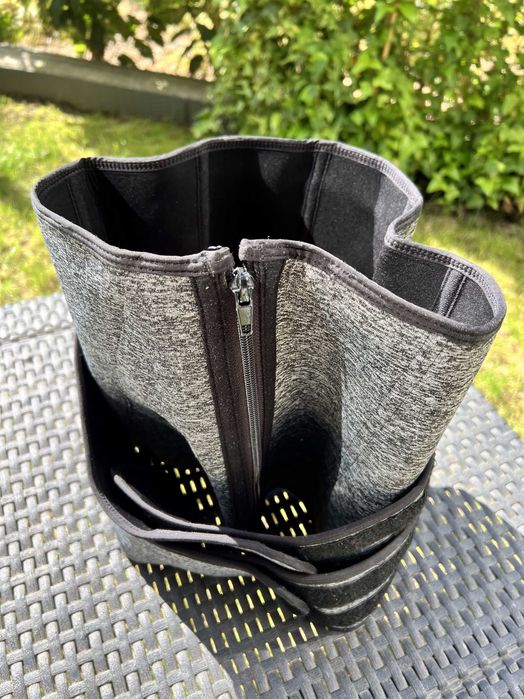 Pas taliowy / waist trainer (neopren, suwak + rzepy)
