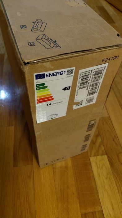 Monitor Dell  P2419H, Rato e Teclado.