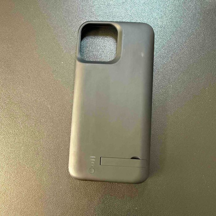 Чехол заряжания iBattery для iPhone 12 Pro Max 6000 mAh black