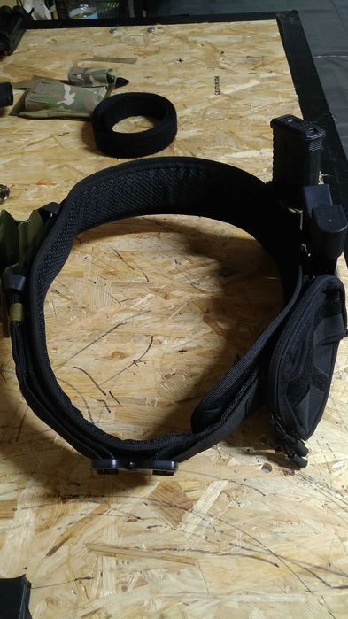 Pas taktyczny Yakeda Czarny Molle rozm. M