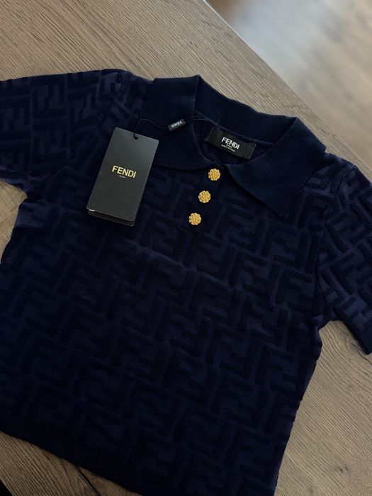 Поло футболка Fendi