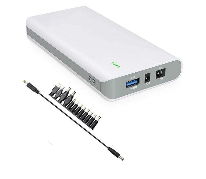 Powerbank 17500mAh z końcówkami do laptopa