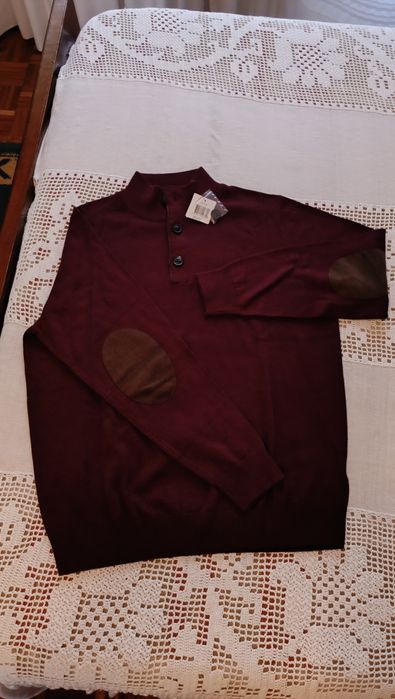 Camisola de homem com botões