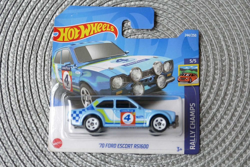 Hot Wheels autko "Resorak" '70 FORD ESCORT RS1600 edycja 2022r.