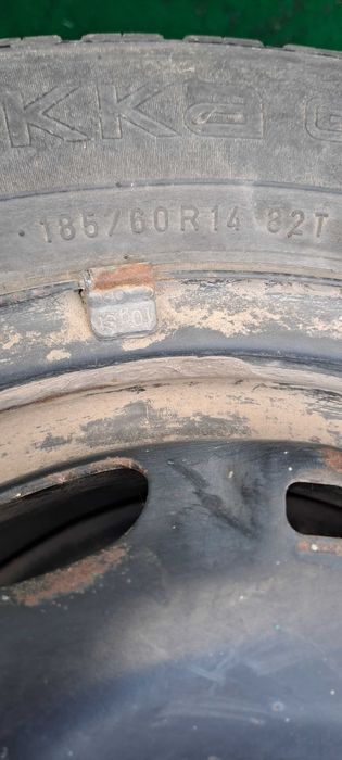 Продам колеса в зборі 185/60 R14 шкода фабія 1