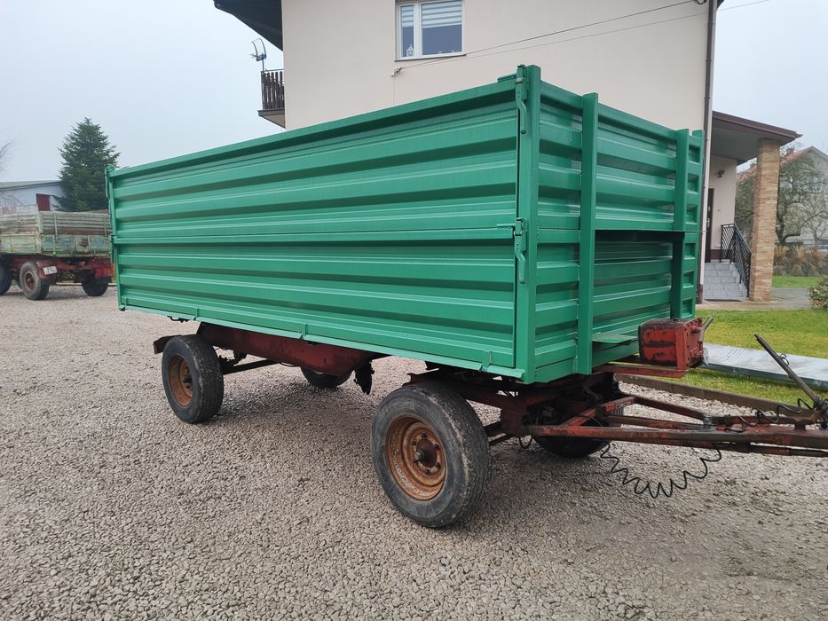 Przyczepa wywrotka Reisch wywrot na 3 strony