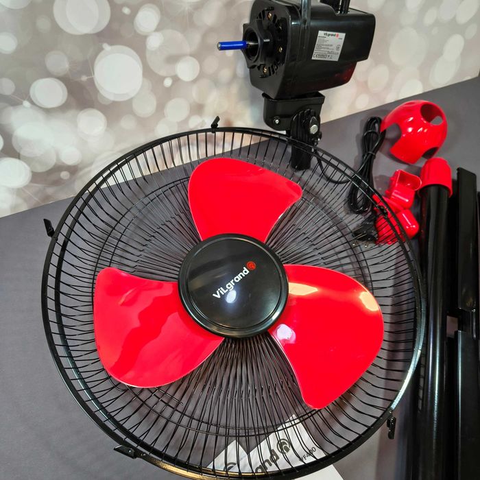 Новий підлоговий вентилятор потужний і тихий, для великої кімнатий