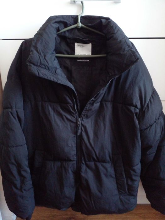 Пуховик  жіночий BERSHKA оверсай xs 42 44 46пуфер, куртка зимова