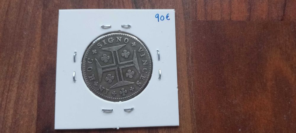 Moeda 12 Vinténs 1748 D. João V