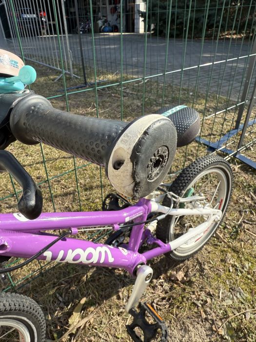 Rower woom 2 fioletowy