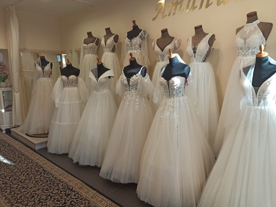 Salon sukien ślubnych suknia ślubna suknie ślubne plus size WYPRZEDAŻ