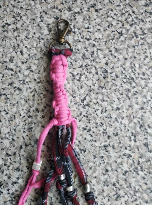 Porta chaves macramé