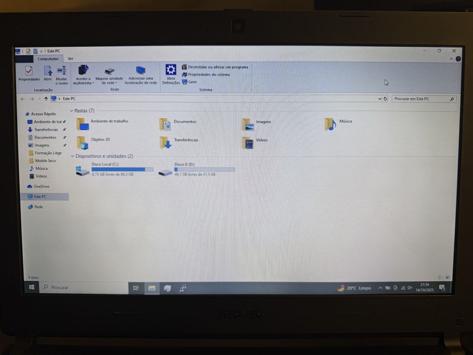 Computador Portátil Asus U32U