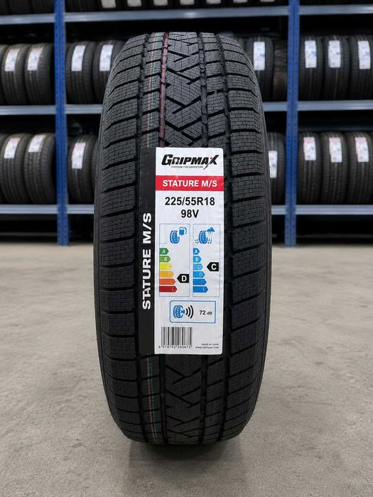 Резина нова зима 225 55 r18 98V  STATURE M/S GRIPMAX колеса шини зимові нове