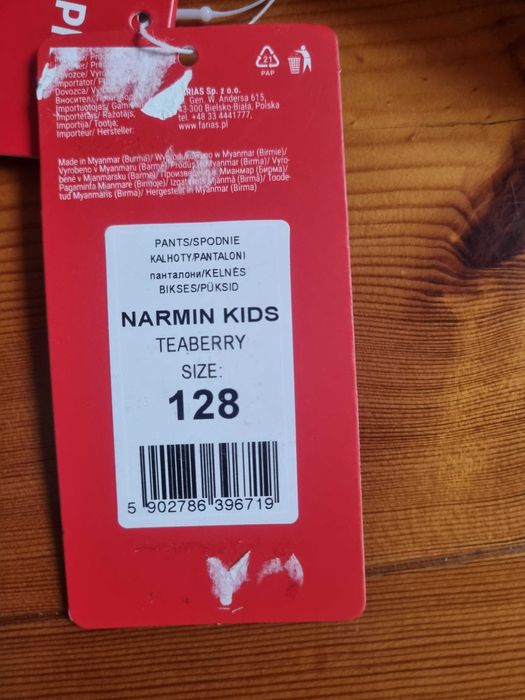 Spodnie narciarskie Martes rozm.128
