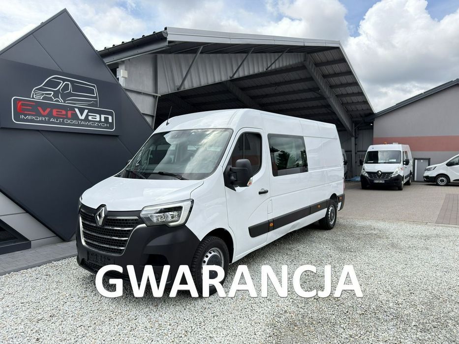 Renault Master  max L3H2 7 osobowy brygadówka lift doka 110tys.km!!! pełna opcja